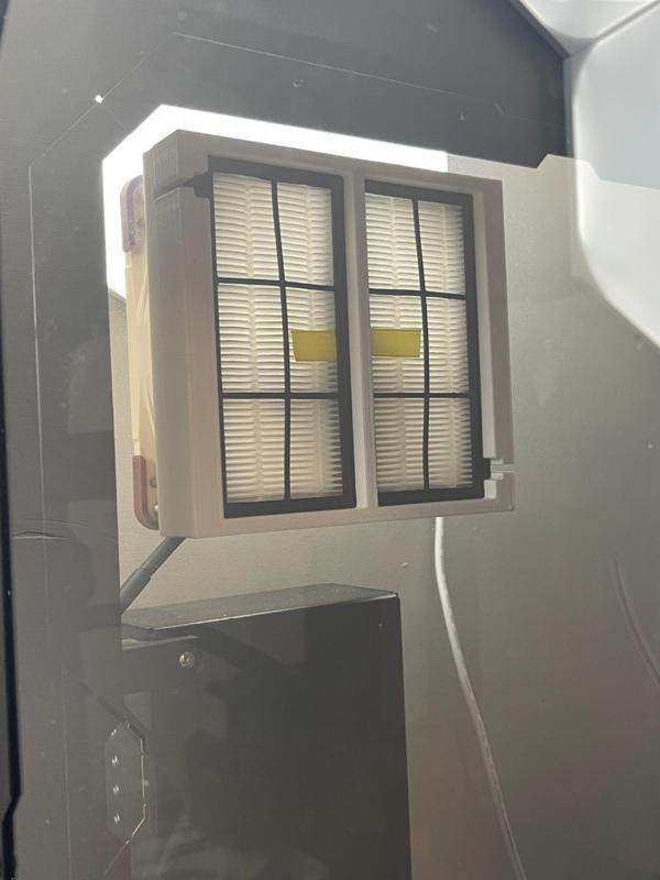 120mm dual HEPA filter housing