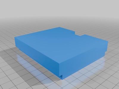 Fluval Sea 13.5 Back / Side Flat Compartment Covers with Clip Holes