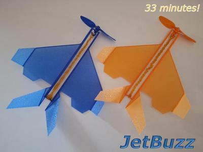 Wind-up aircraft "JetBuzz"