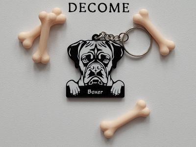 Boxer keychain