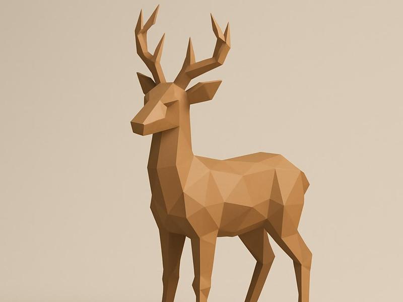 Low Poly Deer