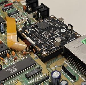 HD-64 mounting bracket for Commodore 64 250469 motherboard