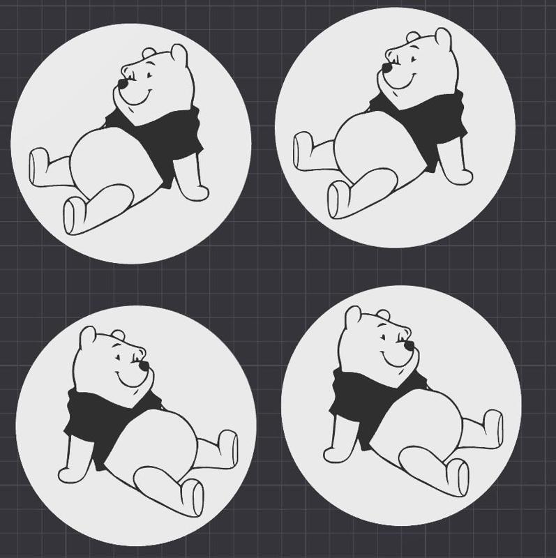 Winnie the Pooh Coaster untersetzer