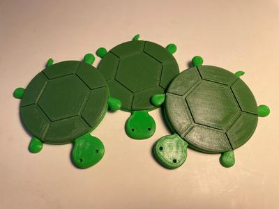 Turtle Coaster For Cups