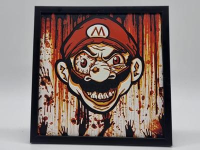 Hueforge Super Mario Horror