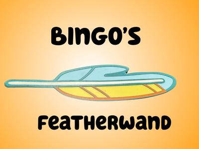 Bingo's Featherwand from bluey