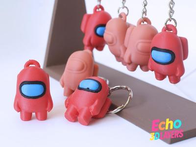Among Us Keychain+Figurine