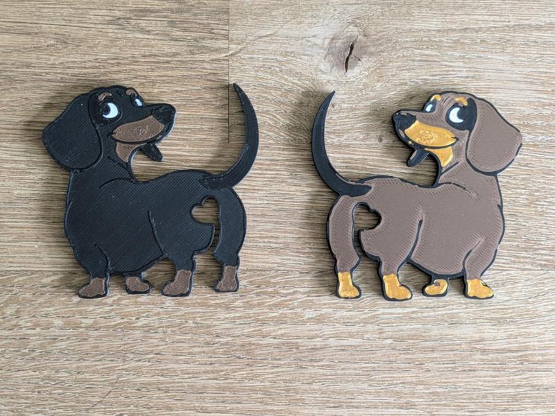 Dachshund Bread Clip