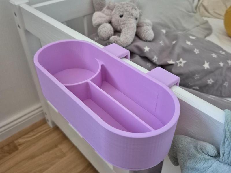 Modular Bedside Organizer for Kids| Bottle & Cups