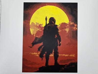 The Mandalorian Sunset 