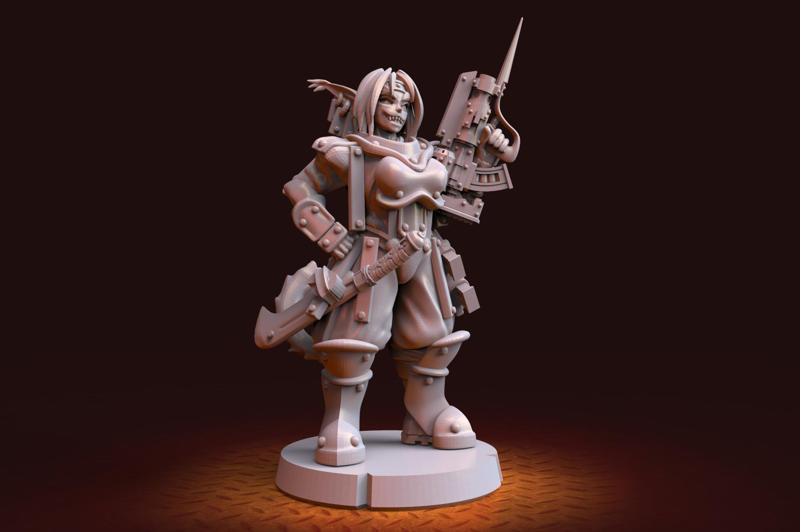 Haomao Heavy Industries Clan Warrior