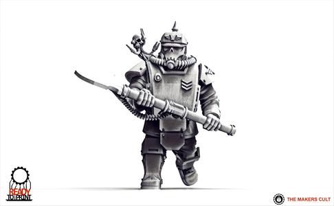 Valour Korps - Abhuman Sergeant Adalbert