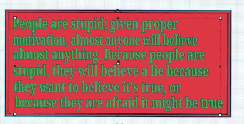 Wizard's First Rule Sign