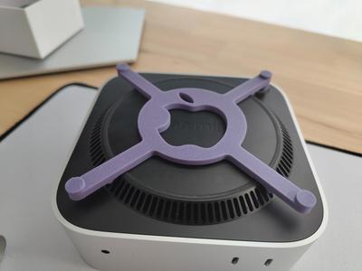 Base for Mac Mini M4 power on top press