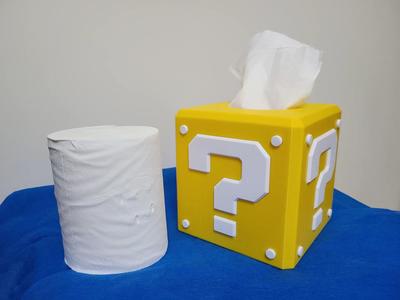 Mario Toilet Paper - Roll Paper Holder Multicolor Print No AMS Required
