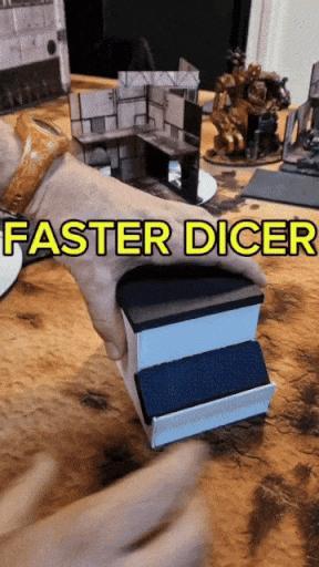 Faster Dicer Tabletop - Speed Dice Dispenser