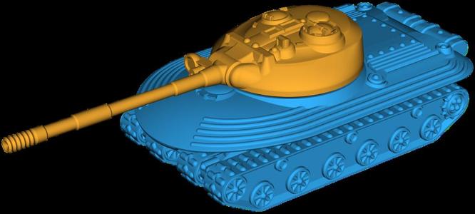 Obyekt 279 Heavy Quad-Track Tank - Rotating Turret [1:50 scale]