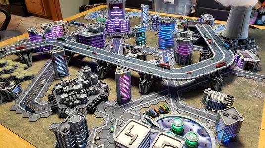 HEXTECH - Flyover Highway (Battletech Compatible Terrain)