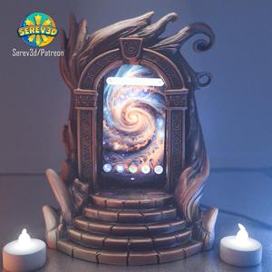 Magic Door Phone Charger - Functional - 3D print STL and 3MF file