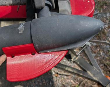 Trolling Motor Replacement Skeg for 3-5/8" Motor