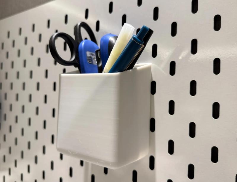 IKEA Pegboard Pen Holder
