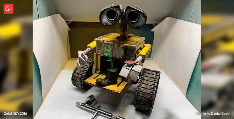 WALL-E 3D Printing Model | Assembly + Action
