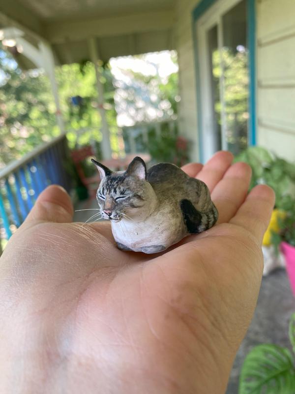 Cat Loaf (Eyes Closed)