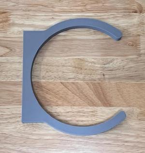 6 inch open flex duct mount   