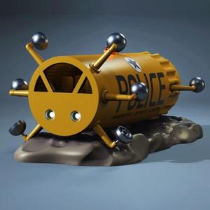 Tracy's Space Coupe STL files for 3D Printing | Assembly Model