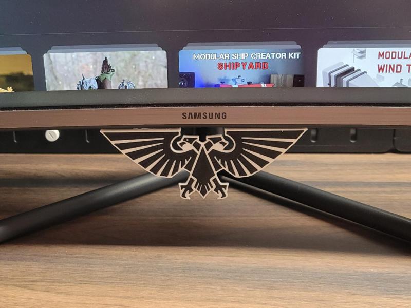 Monitor Display Decoration - Warhammer 40k Aquila