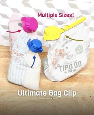 Ultimate Bag Clip (with Lid - easy access!)