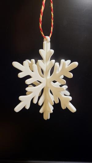 Snowflake 01 for Christmas Tree decoration - 10 cm
