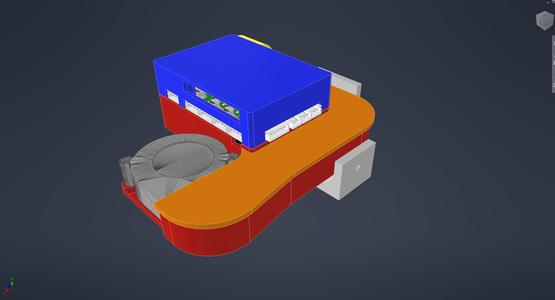 The 100 1.0 Raspi 3 + SKR Pico Fan Case