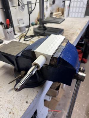 Magnetic Soft Jaws for plastic tube - fits 5" vise
