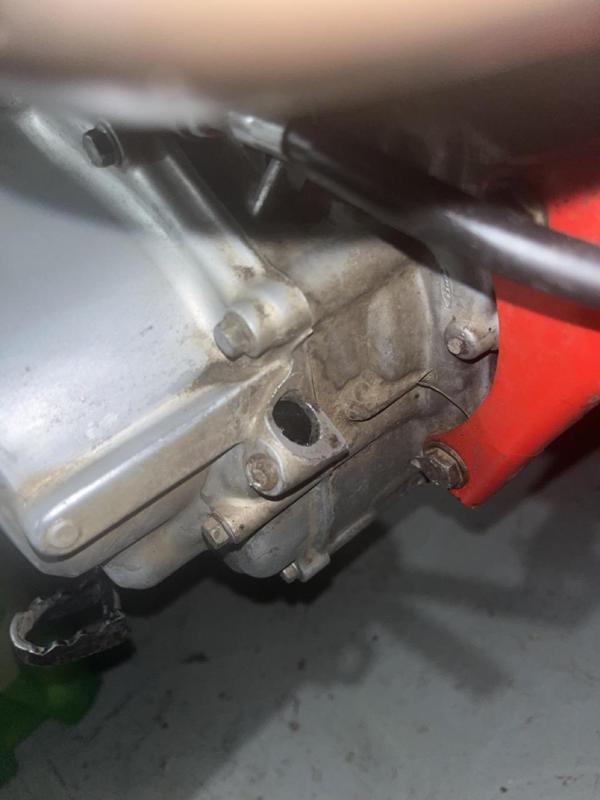 Hole cover tachometer engine XR XLS 125 1979-1987 Honda