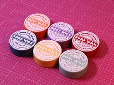 Surf wax box