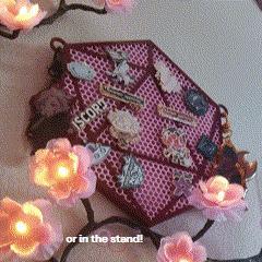 d20 Pinboard - D&D Enamel Pin Display Board