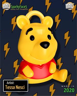 Pooh Bear Ornament - Support Free
