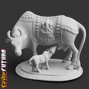 Sacred Cow with Calf