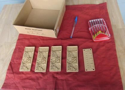 Cleirre Rethen Box Plaques and Measure
