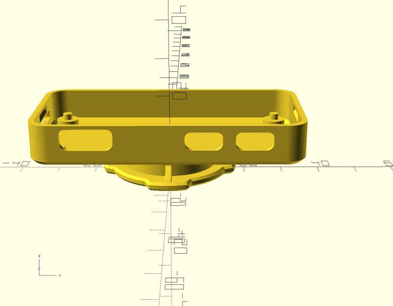 Raspberry Pi Zero 2 W - Case with Quad Lock mount