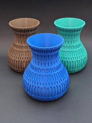 FRD Cylindrical TPMS Lattice Vase