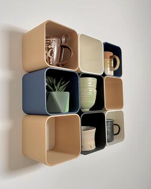 Mino - a modular cup shelf