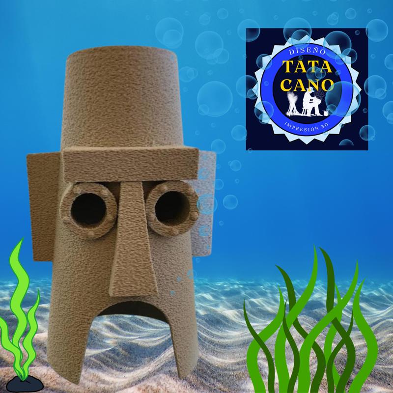 Casa de Calamardo, Bob Esponja (Squidwar s House, Spongebob)