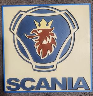 Scania logo - HueForge
