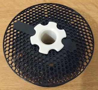 Prusament black Spool Core Reinforcement heatable for drying up to 45°C no glue no screws
