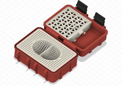 Hearing Aid Rugged Case