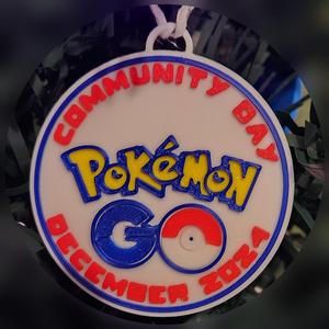 Pokemon Go Community Day #95 coin - 2024 Ornament