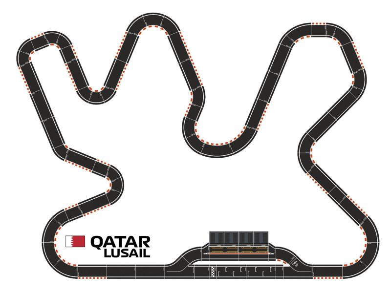 Racing Circuits - building kit - Qatar Grand Prix
