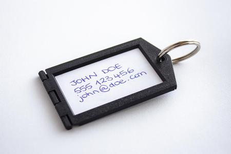 Travel Luggage Tag - Foldable Print in place design